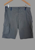 Sprayway Men’s Grey Cargo Walking Hiking Shorts Small Waist 30