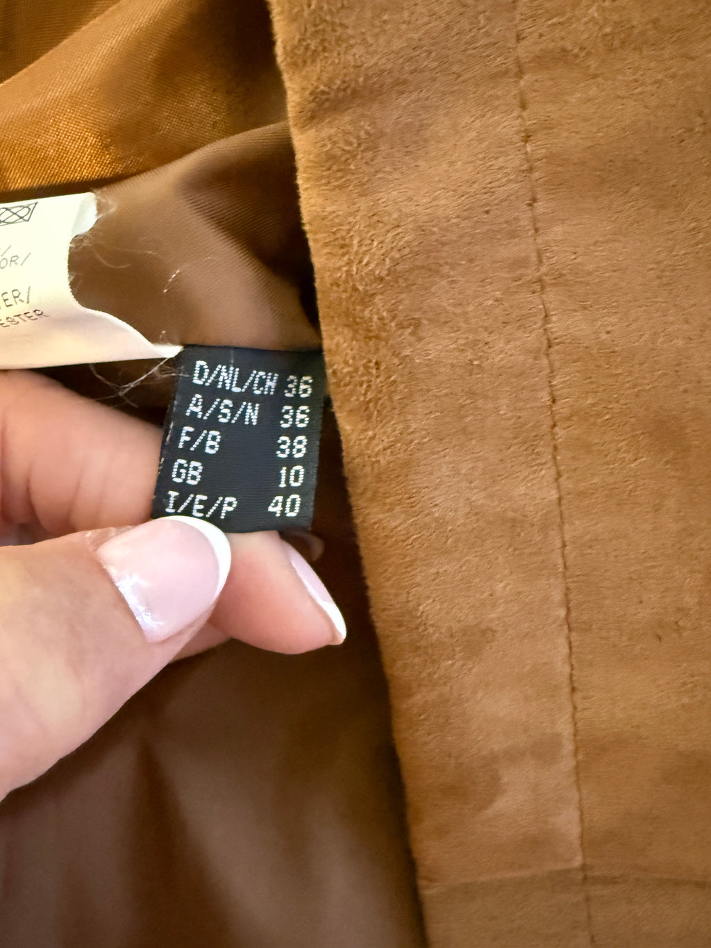 Gelco Bodywarmer Gilet Brown Faux Suede Cargo Vest Full Zip UK10