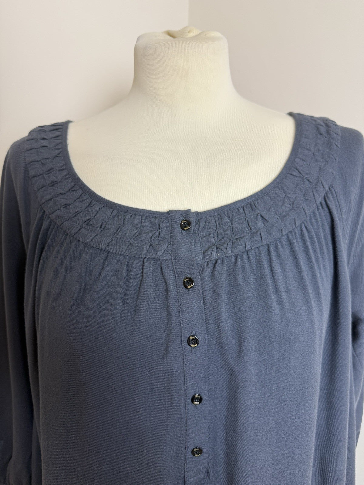 Thomas Burberry Slate Grey Tunic Dress - Small