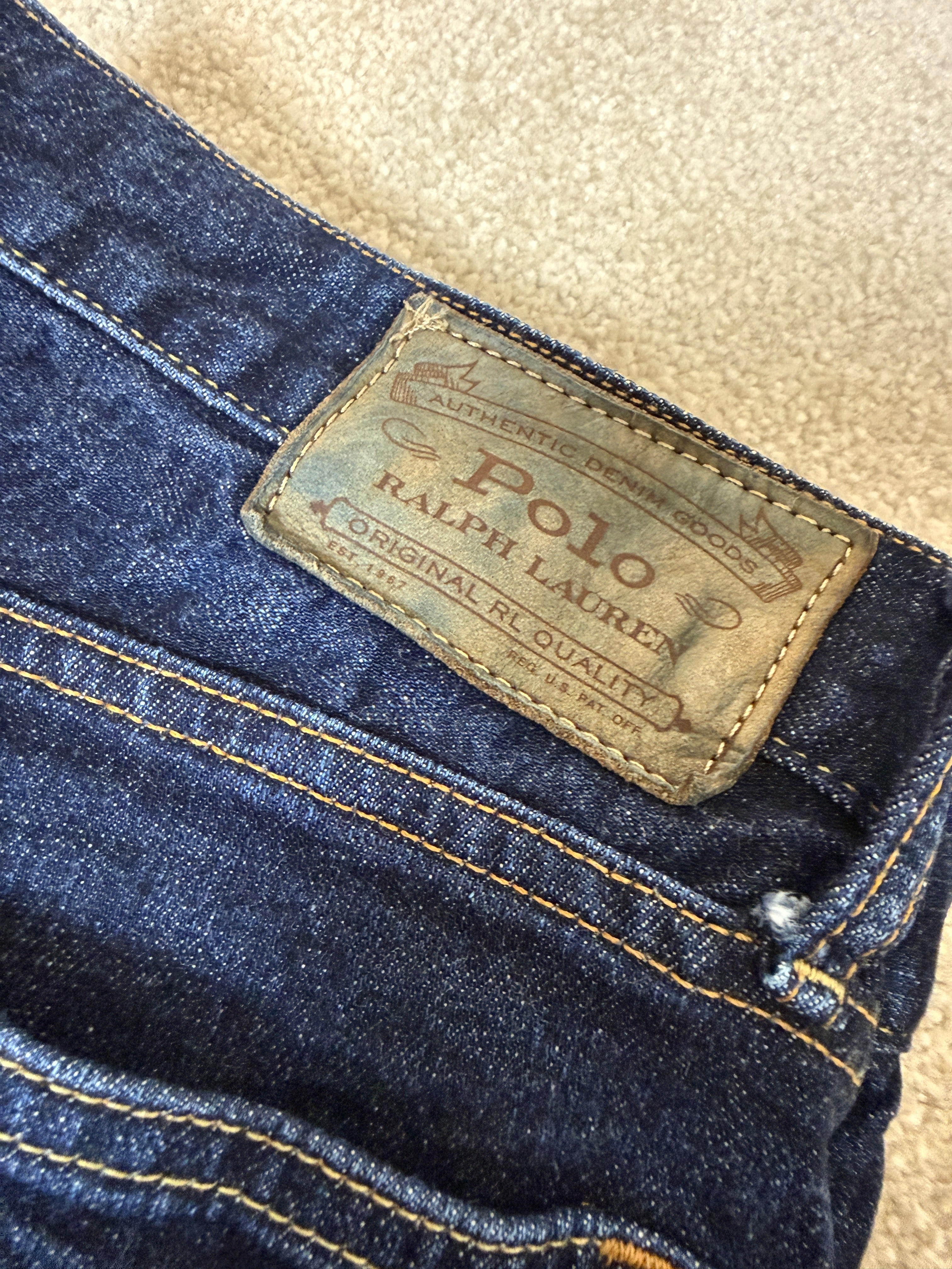 Polo Ralph Lauren Sullivan Slim Dark Wash Jeans W34 L32