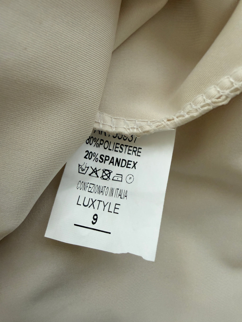 Luxtyle Ivory Draped Ruched Maxi Dress UK 10 Stretch BNWT