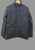 Regatta Tarah Black Diamond Quilted Water Repellent Coat - UK12