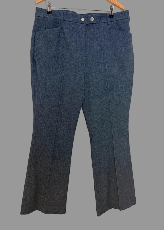 Next Premium Collection Chambray Blue Bootcut Jeans - 18Reg