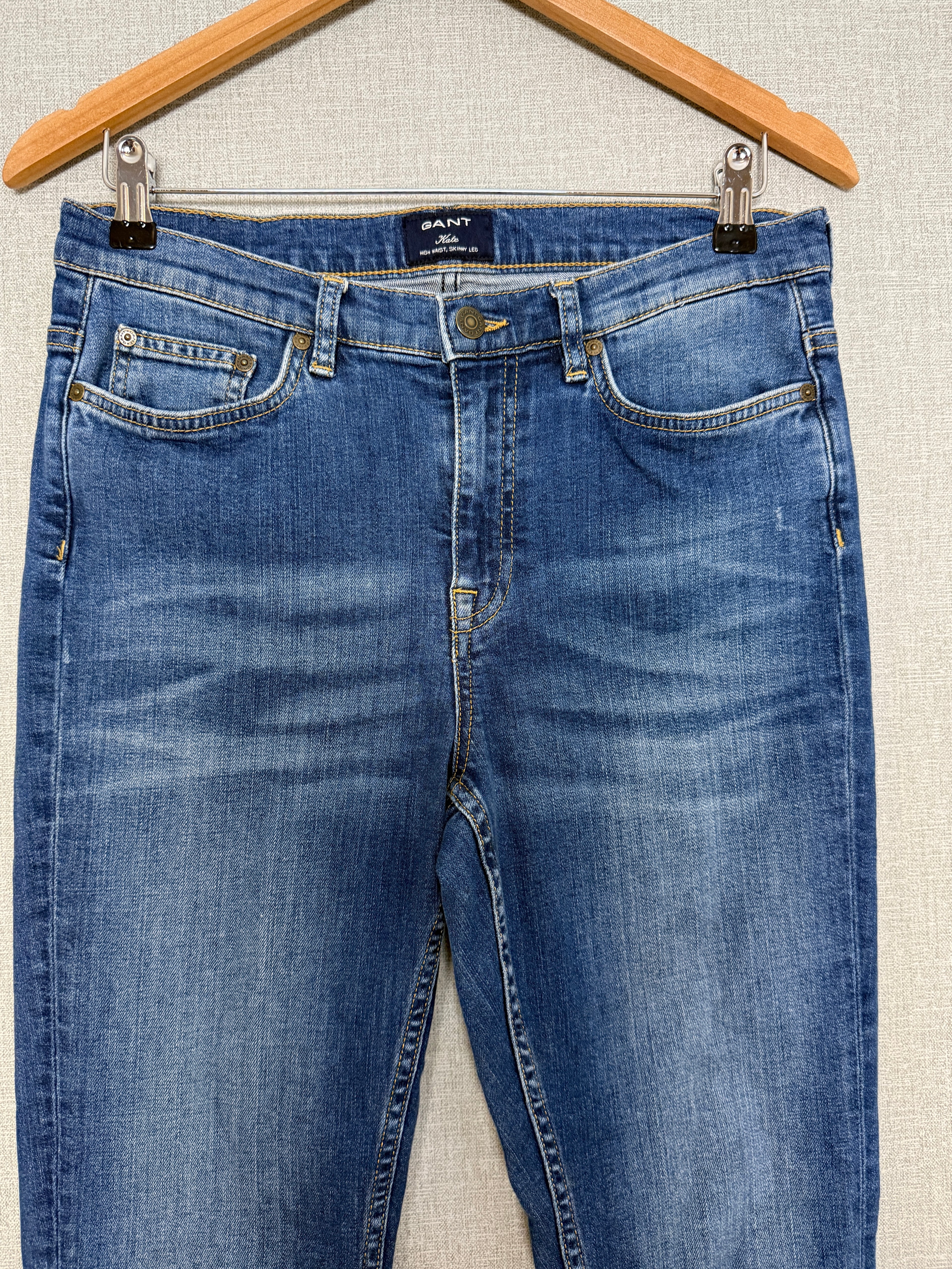 GANT Kate High Waist Skinny Jeans W30 L30 – Pre-Loved
