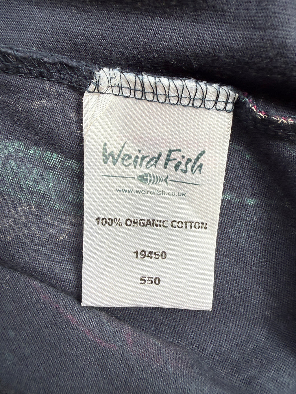 Weird Fish Organic Cotton Fish Print Dress UK 16 – Preloved