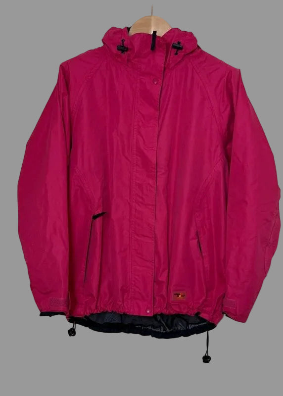 Arctic Storm Wetherby Pink Waterproof Jacket UK 18 Hooded Lightweight