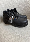 Site Black Steel Toe Safety Work Boots UK 7 BNWT