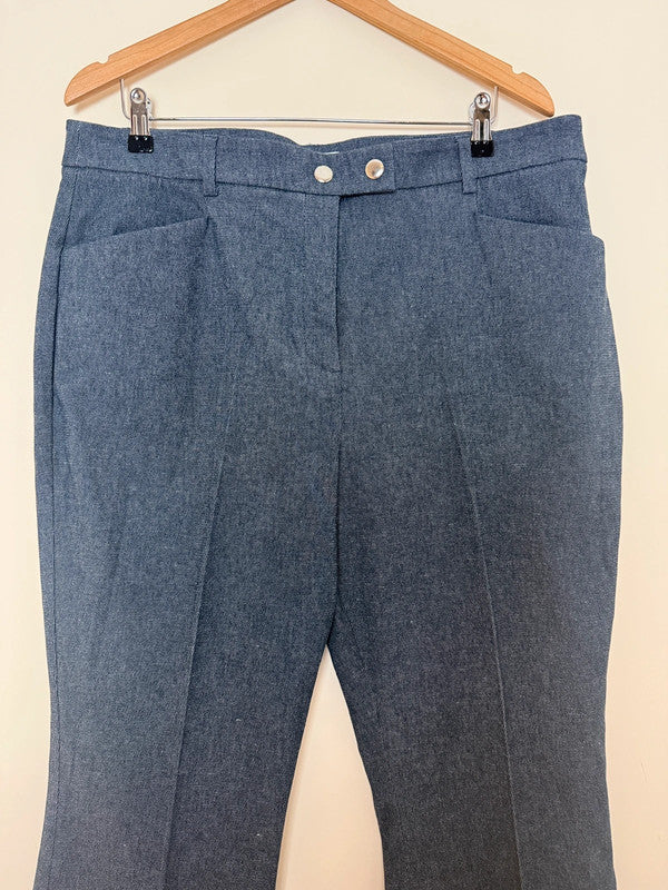 Next Premium Collection Chambray Blue Bootcut Jeans - 18Reg