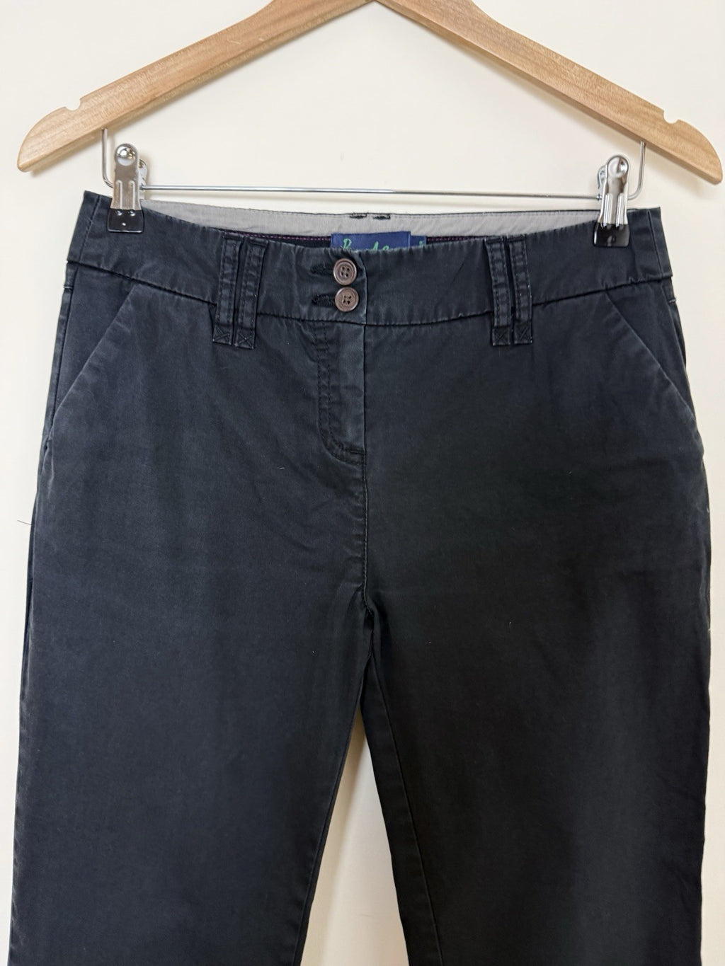 Boden Navy Boot Leg Chino Jeans - UK 10Reg