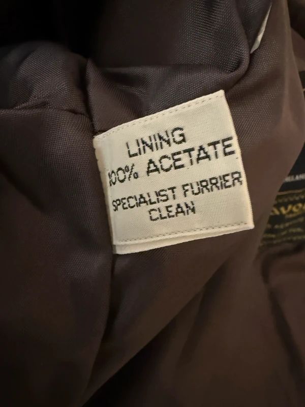 Vintage J-Teff Ltd Tissavel France Simulated Mink Fur Boxy Coat - Medium