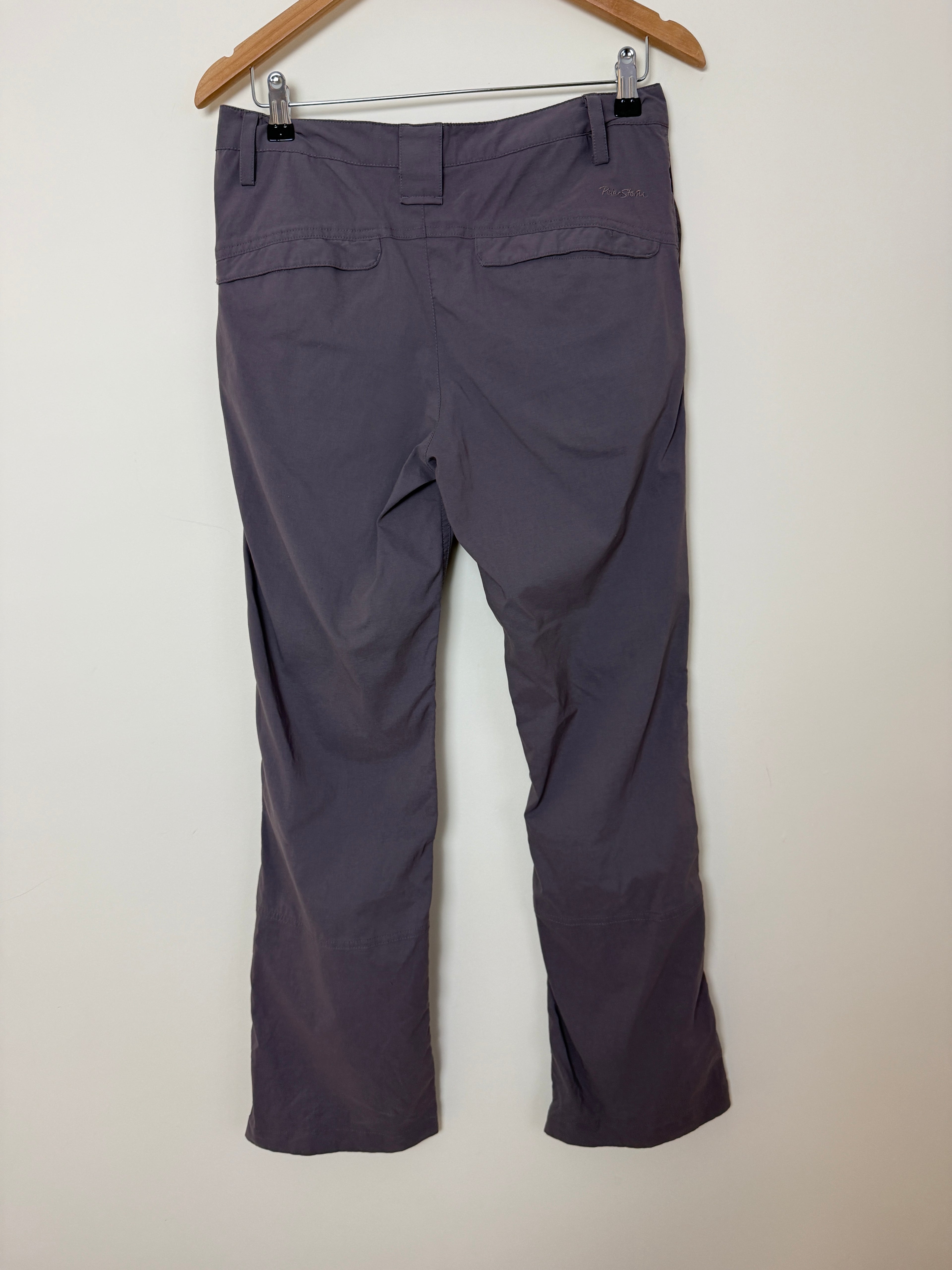 Peter Storm Performance Grey Walking Hiking Trousers UK 10R