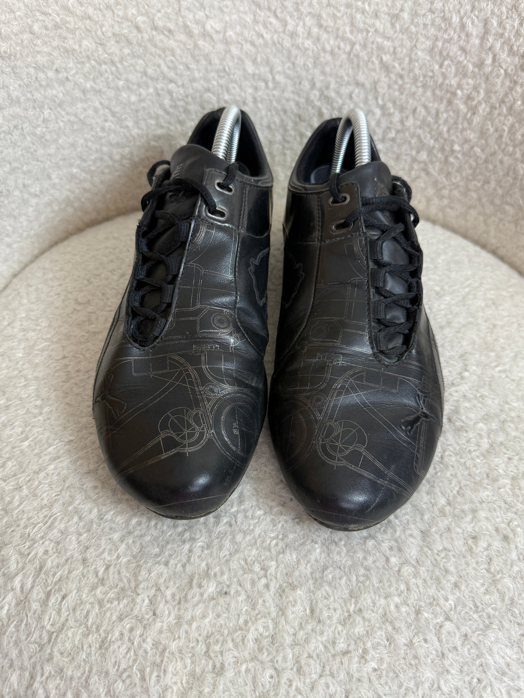 Puma Future Cat Black Motorsport Trainers UK9