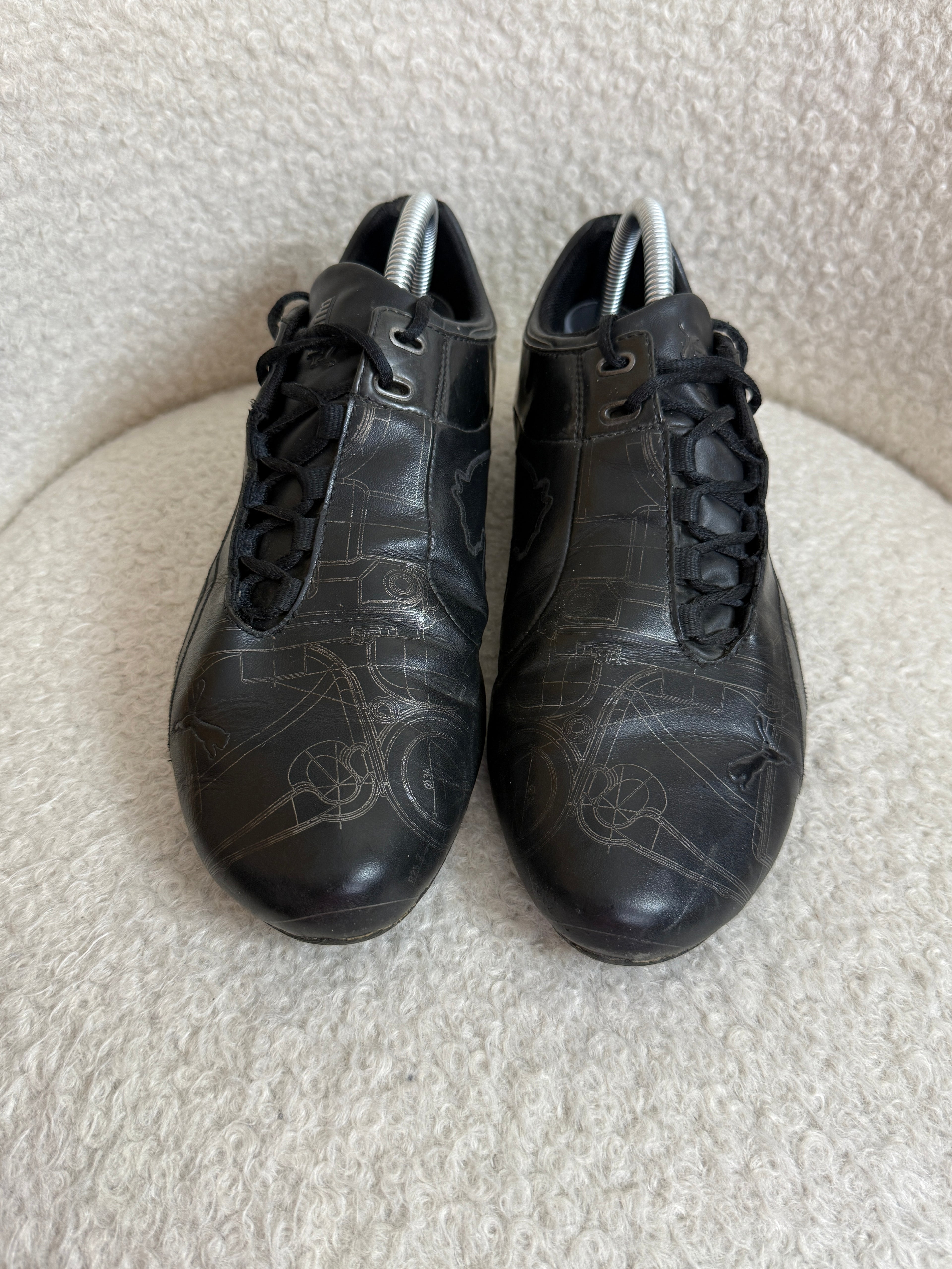 Puma Future Cat Black Motorsport Trainers UK9