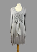 Mint Velvet Stone Tie Front Dress UK 12 - BNWT