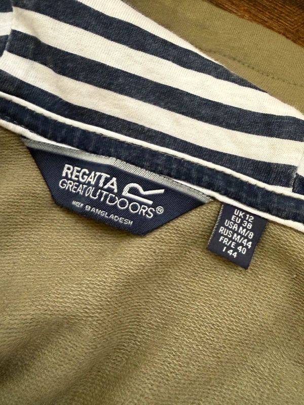 Regatta Bayletta Women’s Hoodie UK12 – Khaki Green Full Zip Casual Jacket