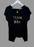 Shopify  Biba Black Gold Logo T Shirt Size 12