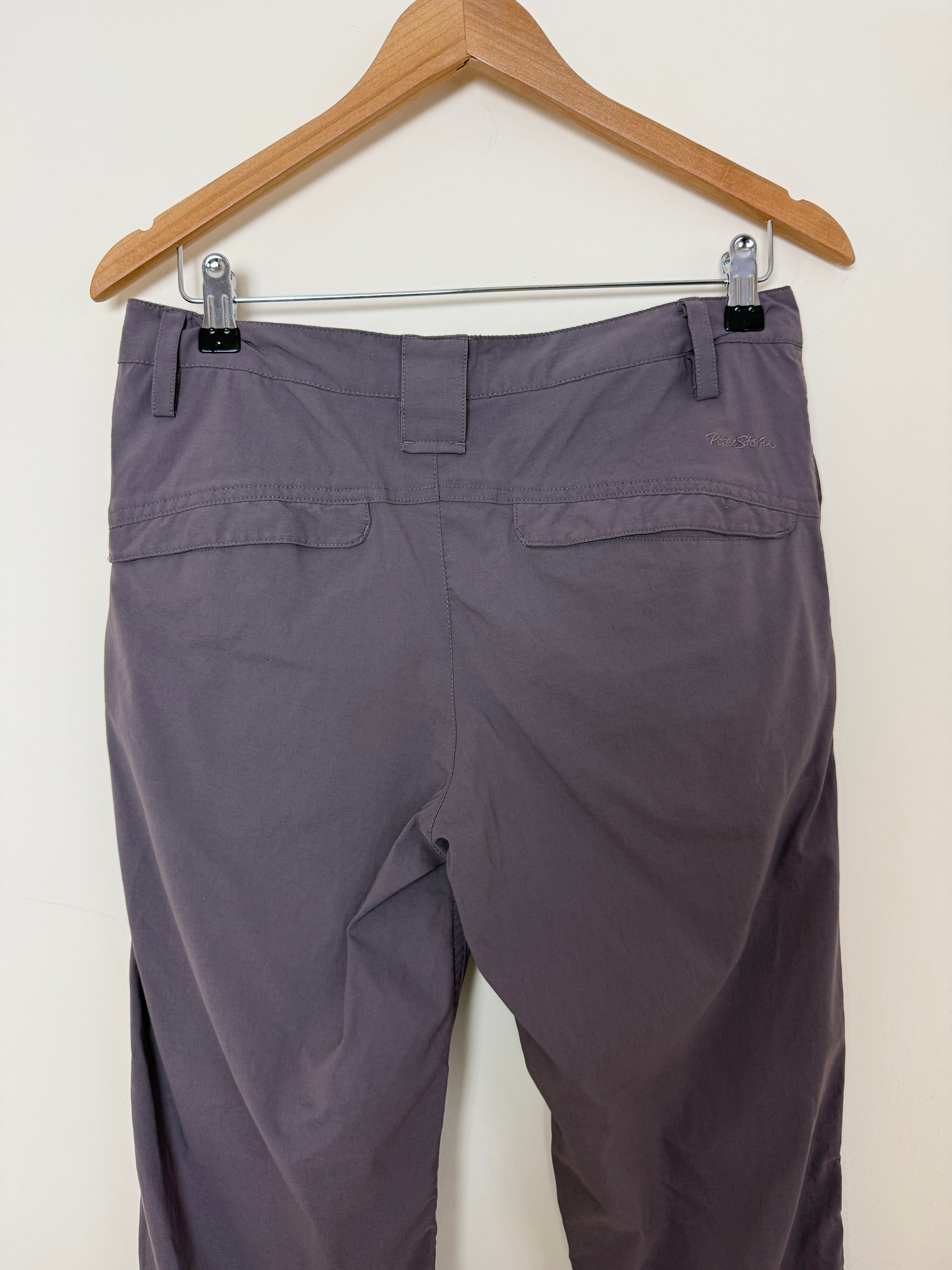 Peter Storm Performance Grey Walking Hiking Trousers UK 10R