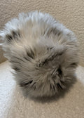 Faux Fur Satin Lined Beret Winter Hat - One Size