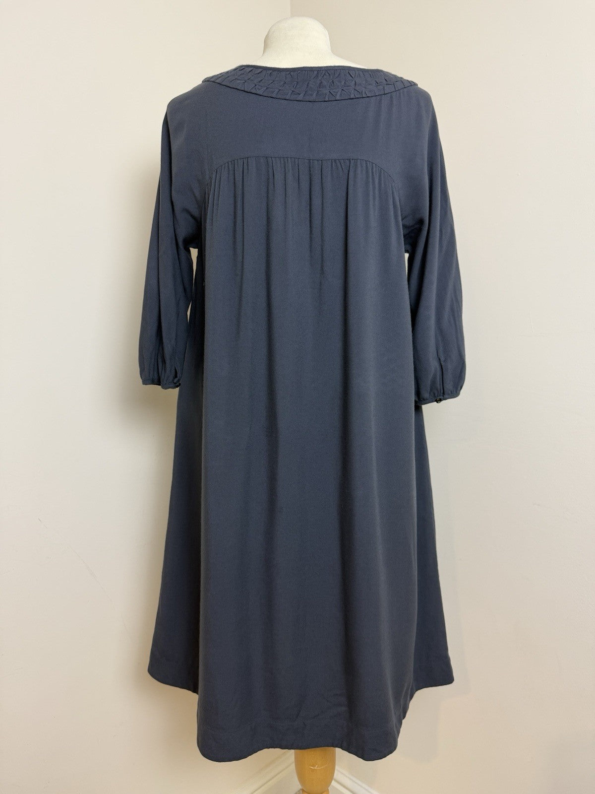 Thomas Burberry Slate Grey Tunic Dress - Small