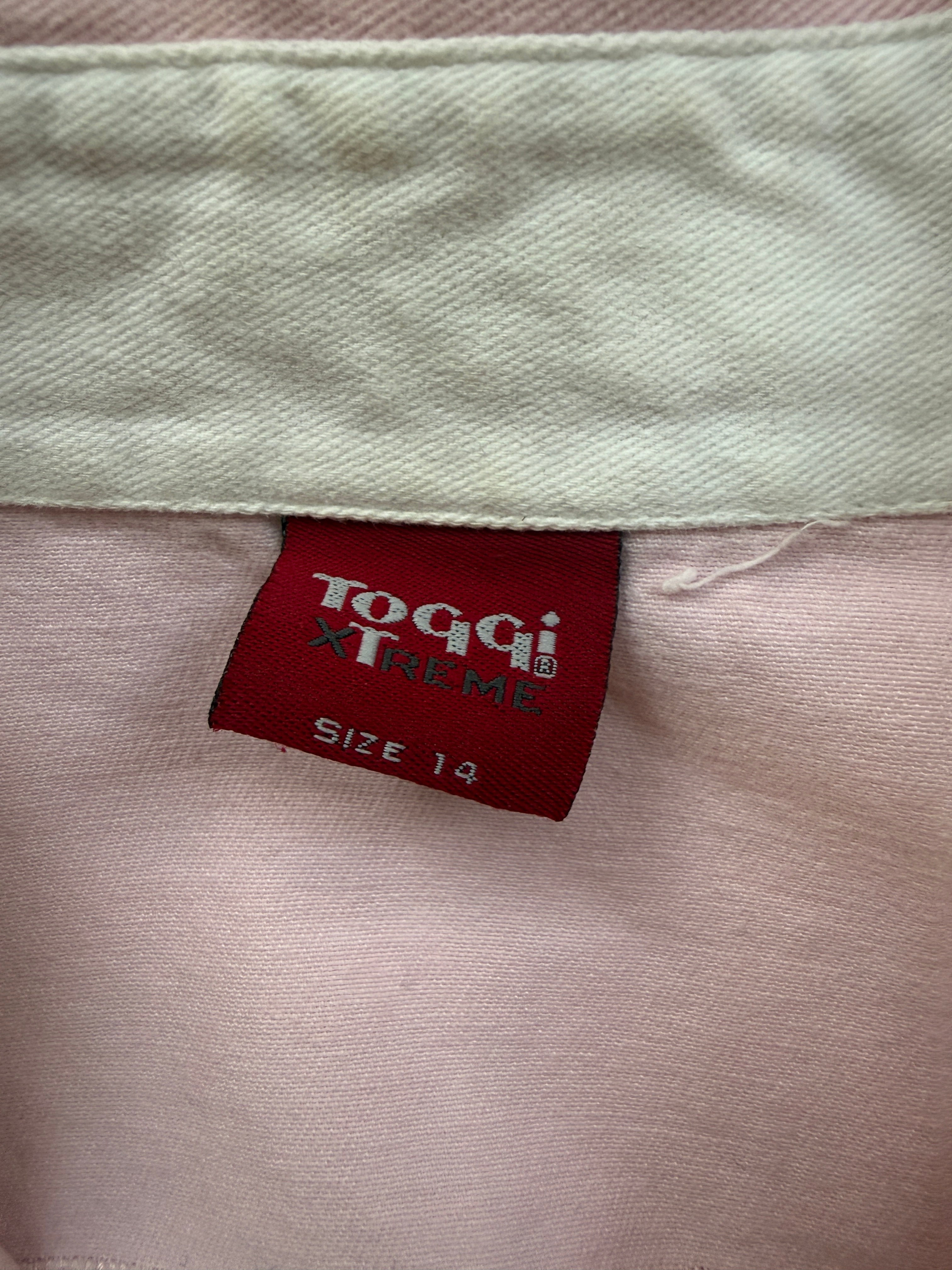Toggi Xtreme Team GBR Pink Rugby Shirt UK 14 – Preloved