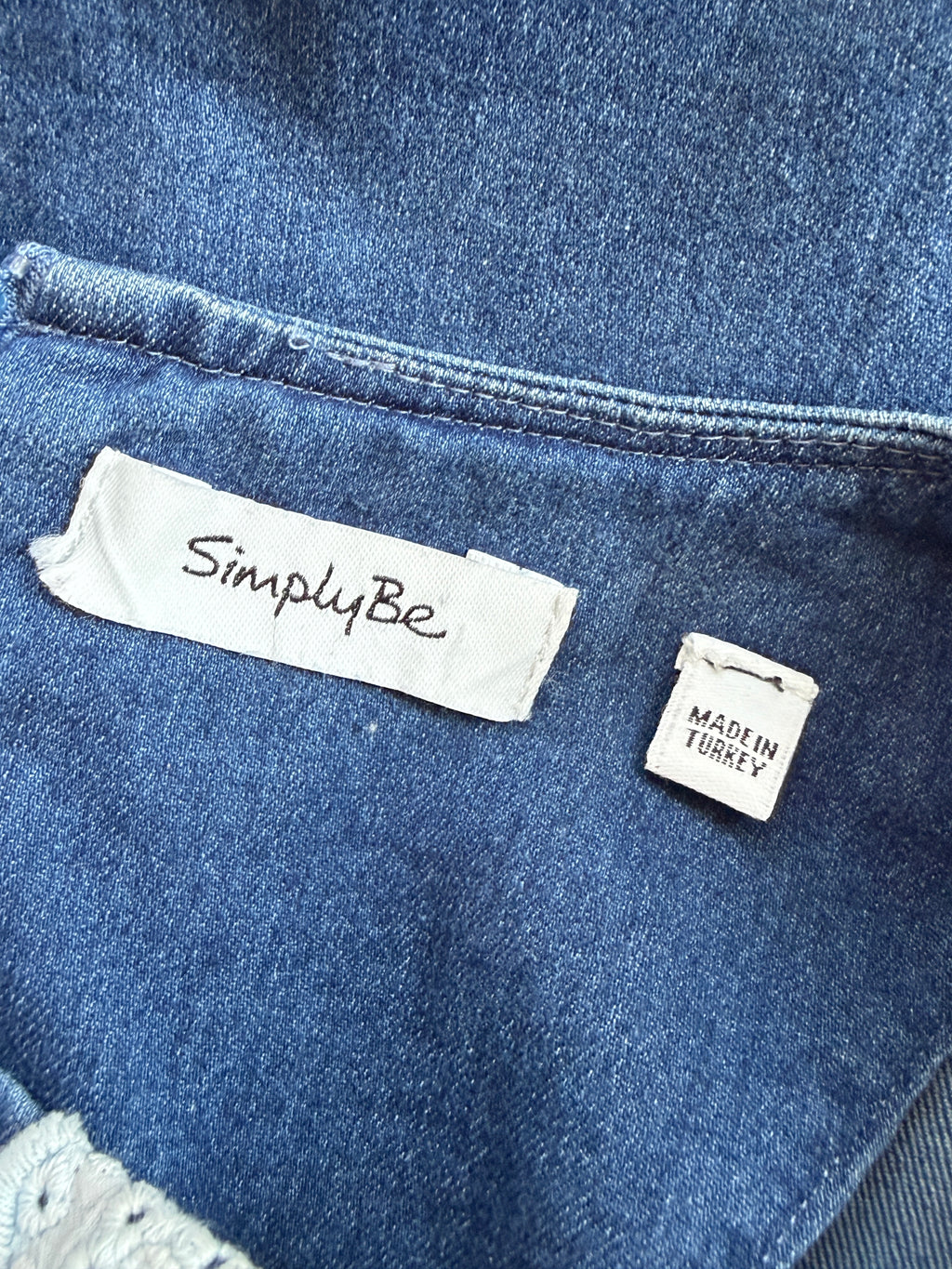 Simply Be Blue Denim Dress UK18 – Pre-Loved