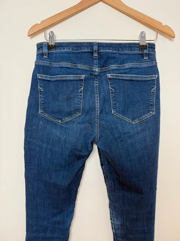 Mint Velvet Dark Blue Slim Fit Skinny Jeans - UK10