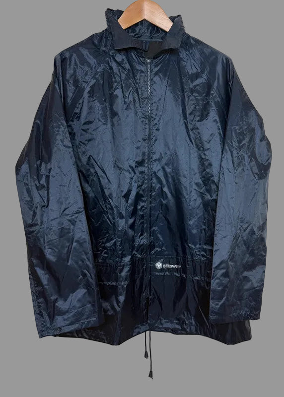 Beeswift Nylon B-Dri Navy Blue Waterproof Windbreaker - New no Tags - Medium