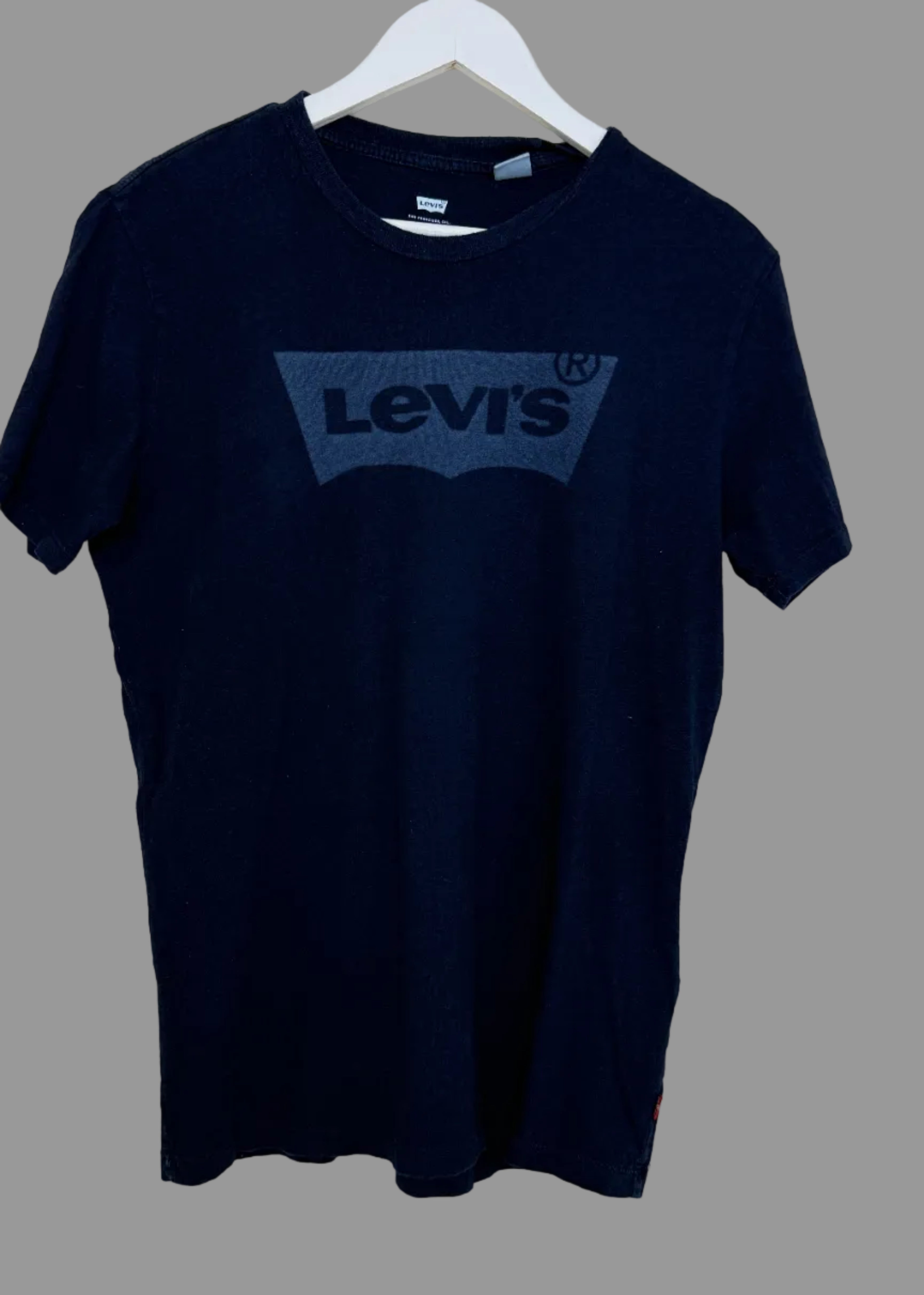 Levi’s Logo T Shirt Navy Blue Size M