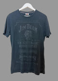 Jim Beam Black Distressed Graphic Tshirt - Small