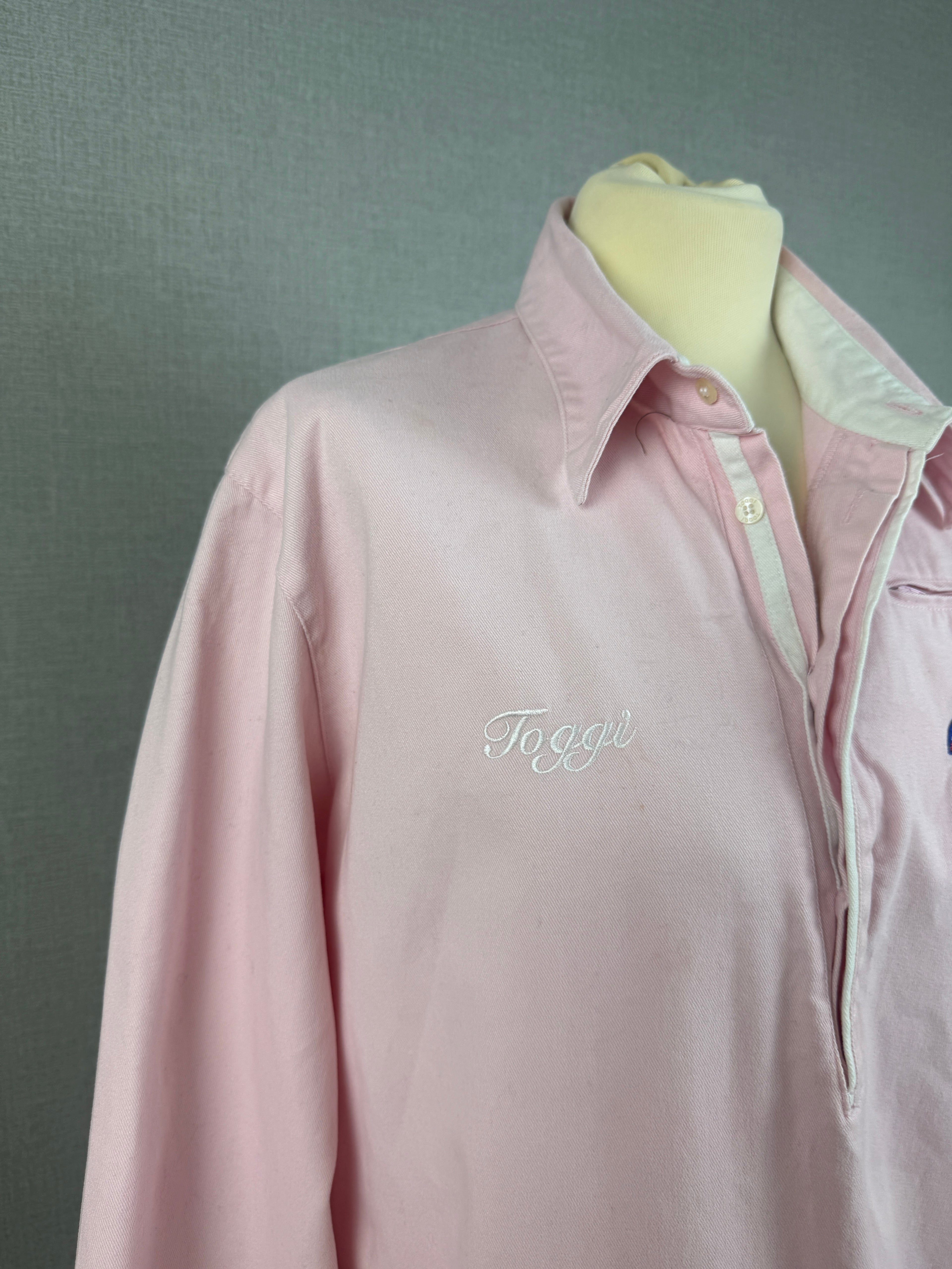 Toggi Xtreme Team GBR Pink Rugby Shirt UK 14 – Preloved