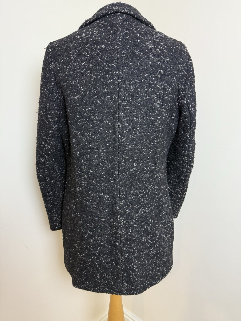 Clockhouse At C&A Black Wool Blend  Coat - UK10