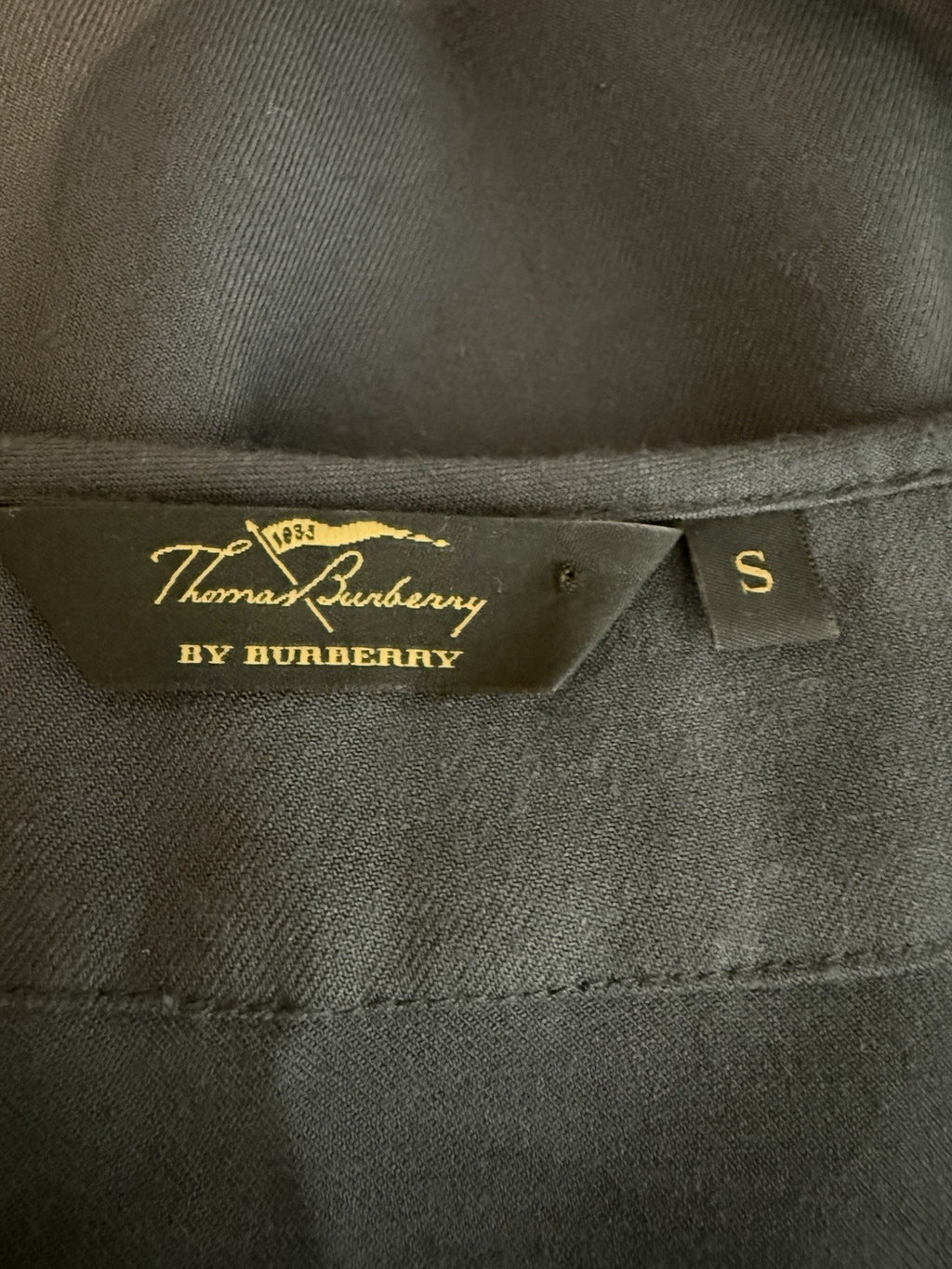 Thomas Burberry Slate Grey Tunic Dress - Small