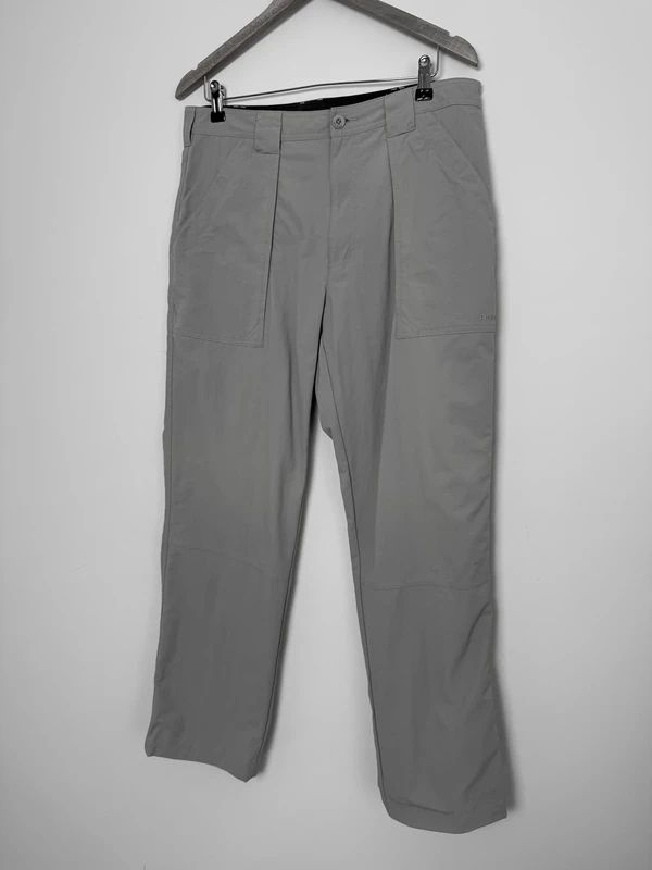 Rohan Fusion Trousers Beige Outdoor Travel Quick Dry Water Repellent W34 L31