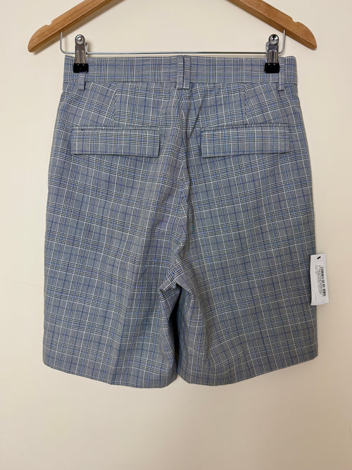 Burton Menswear Grey Check Smart Tailored Shorts W28 BNWT
