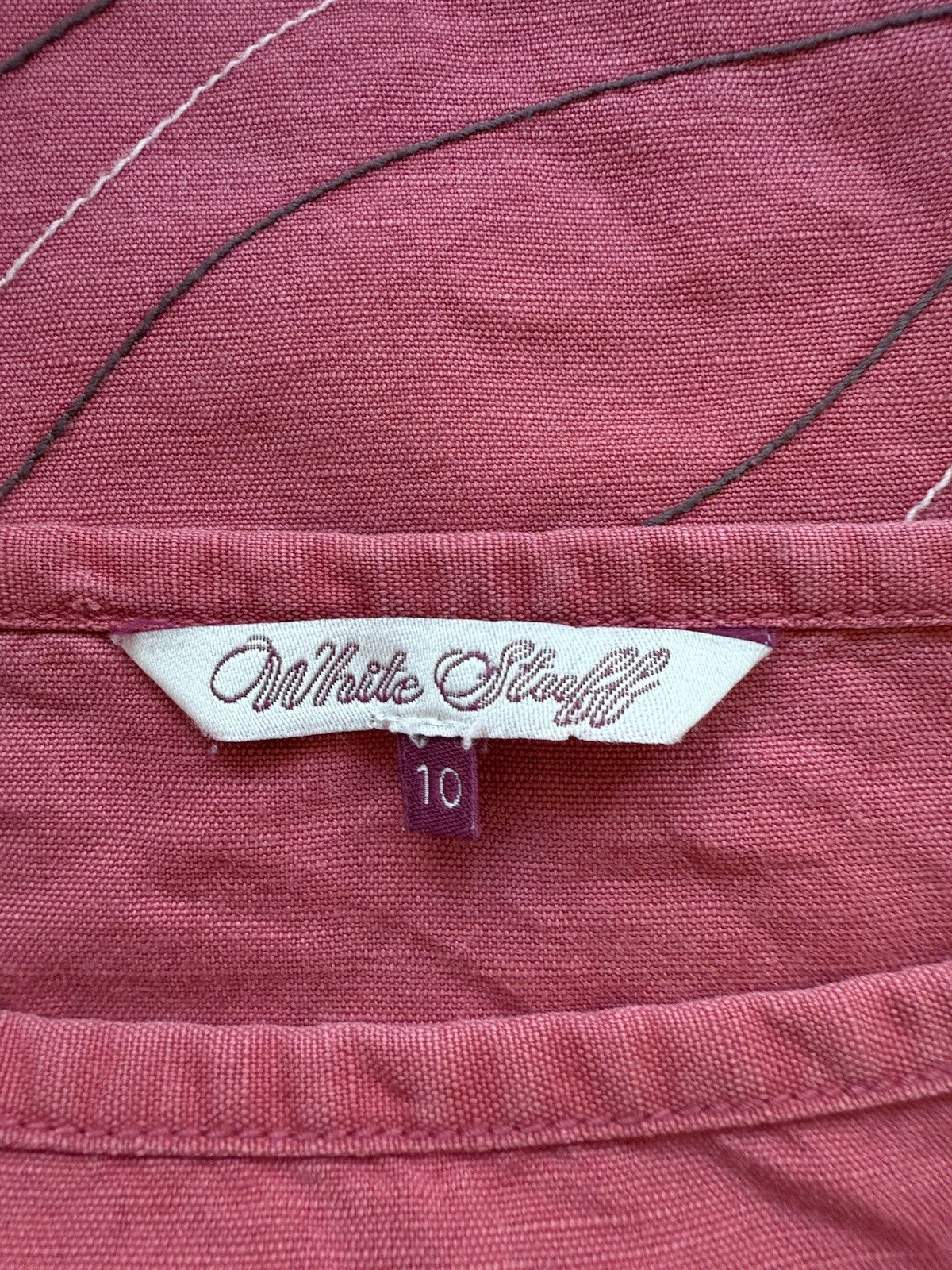 White Stuff Rose Pink  A-Line Skirt – Size 10