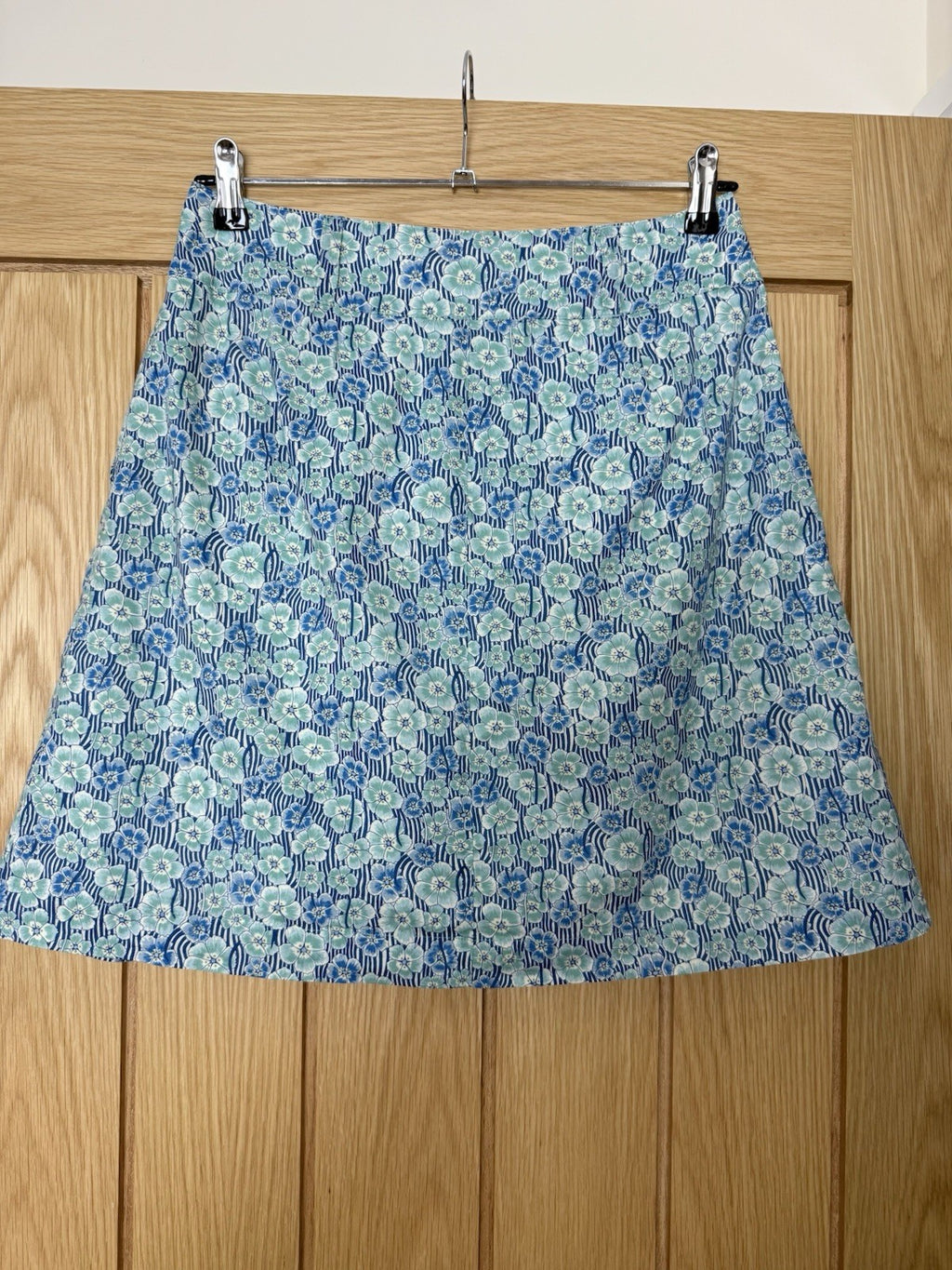 Marc O’Polo Blue Green Floral Skirt - UK 10