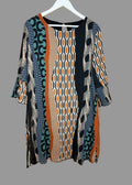 Izabel London Pleated Flared Sleeve Dress - UK 12