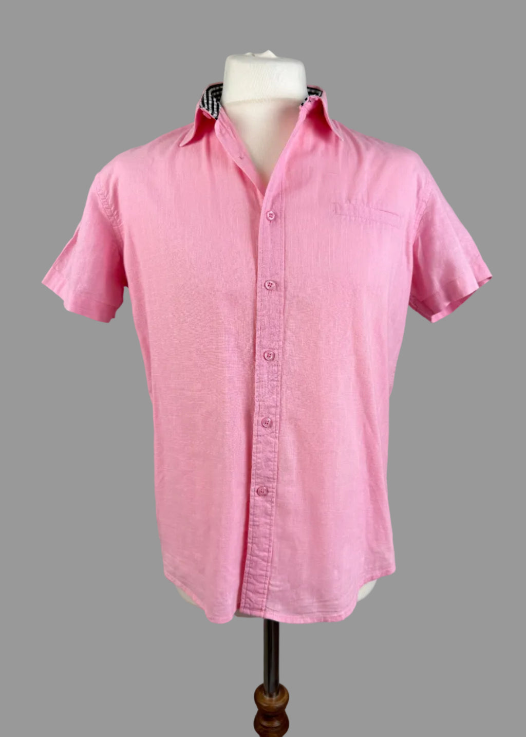Coofandy Pink Short Sleeve Shirt XL – Preloved