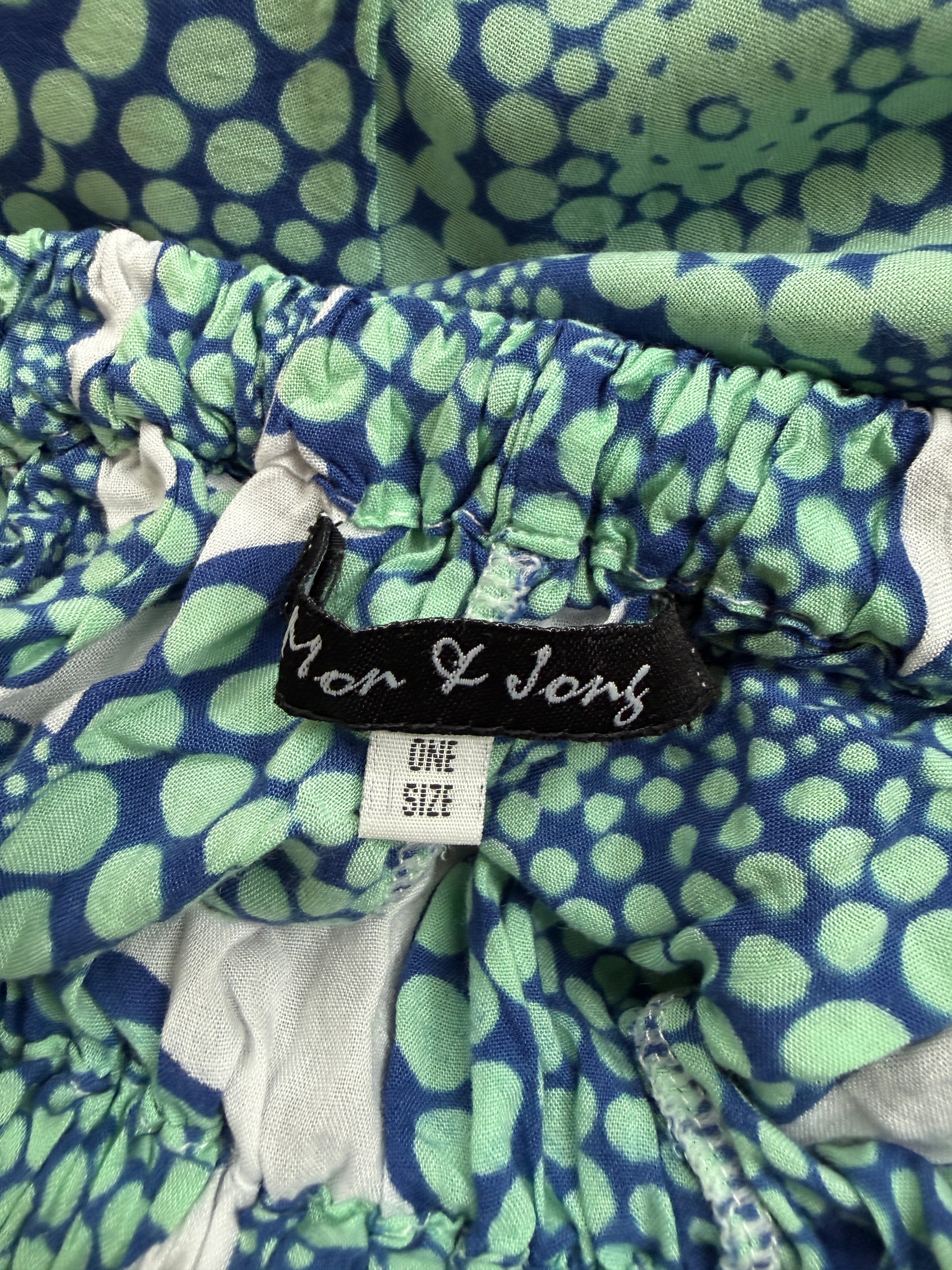 Mon & Jong Floral Print Open Back Rayon Playsuit One Size