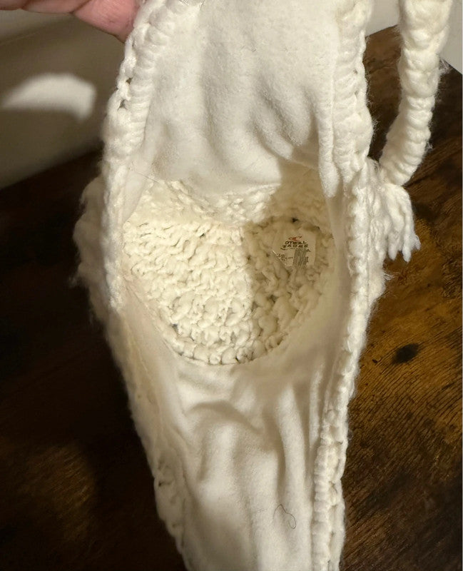 O'Neill Knitted Ivory Beanie Hat One Size