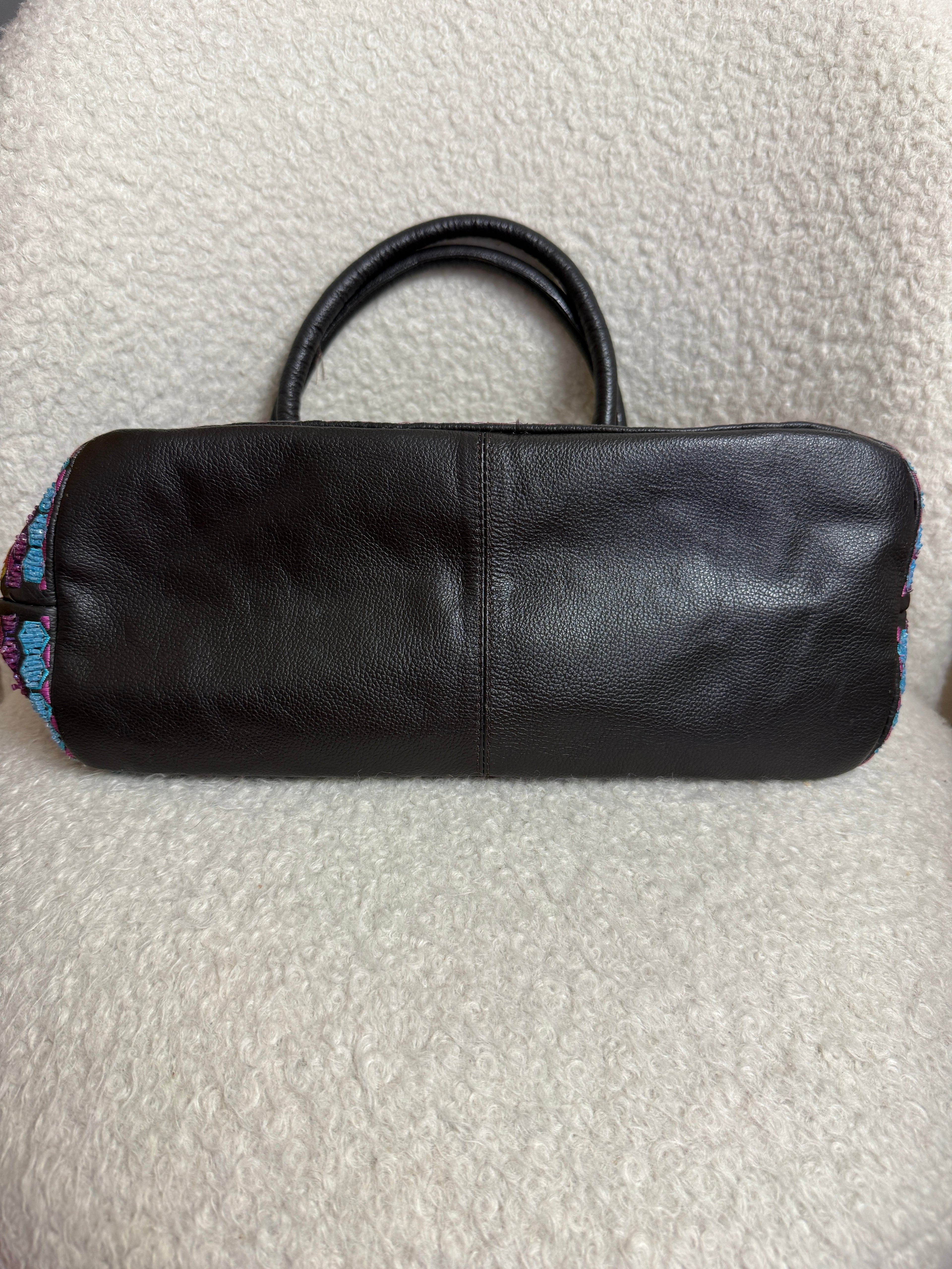 Butterfly by Matthew Williamson Pink Leather Grab Bag – Preloved