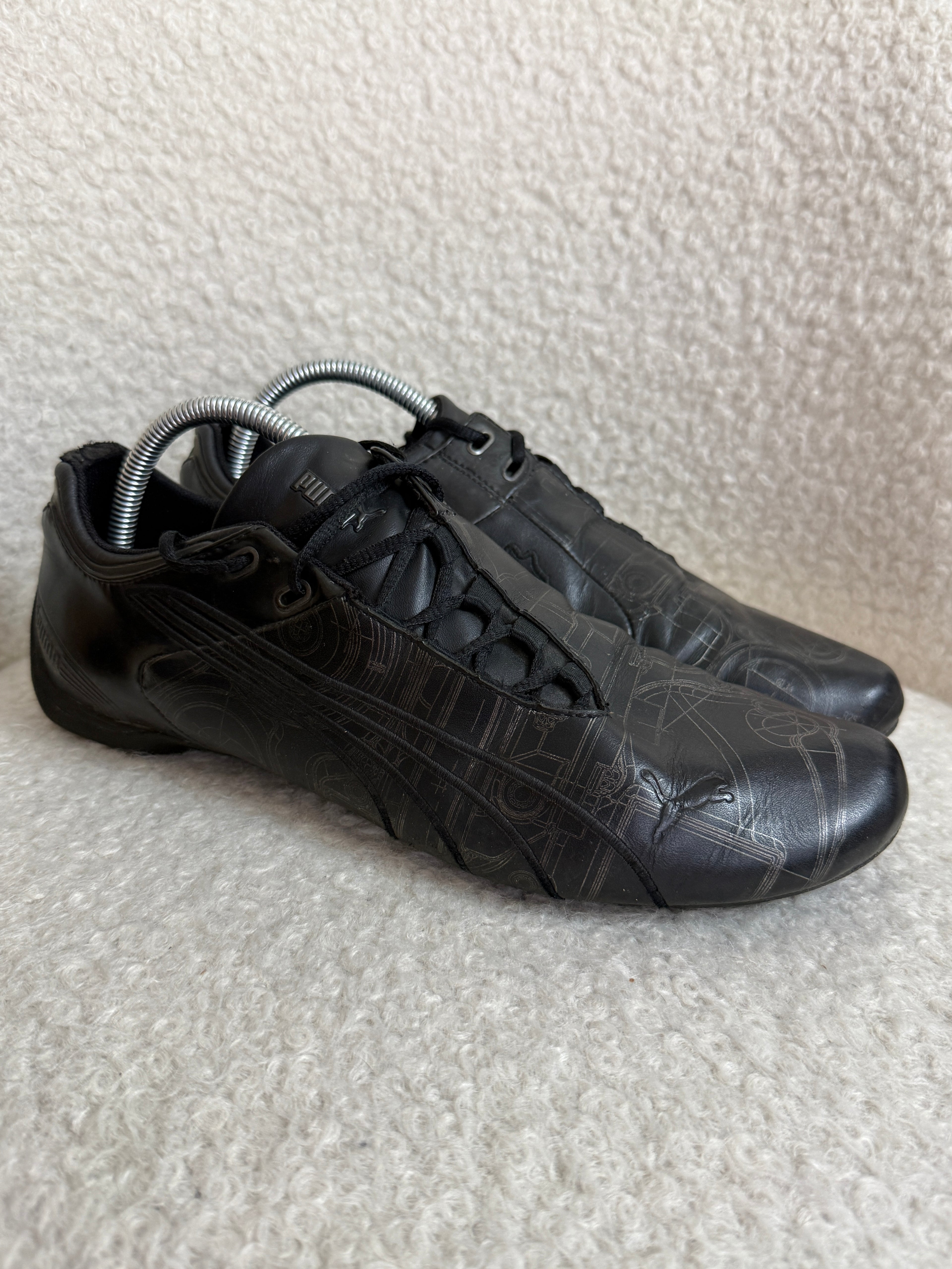 Puma Future Cat Black Motorsport Trainers UK9