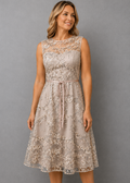 Phase Eight Embroidered Floral Occasion Dress UK16 – Pre-Loved