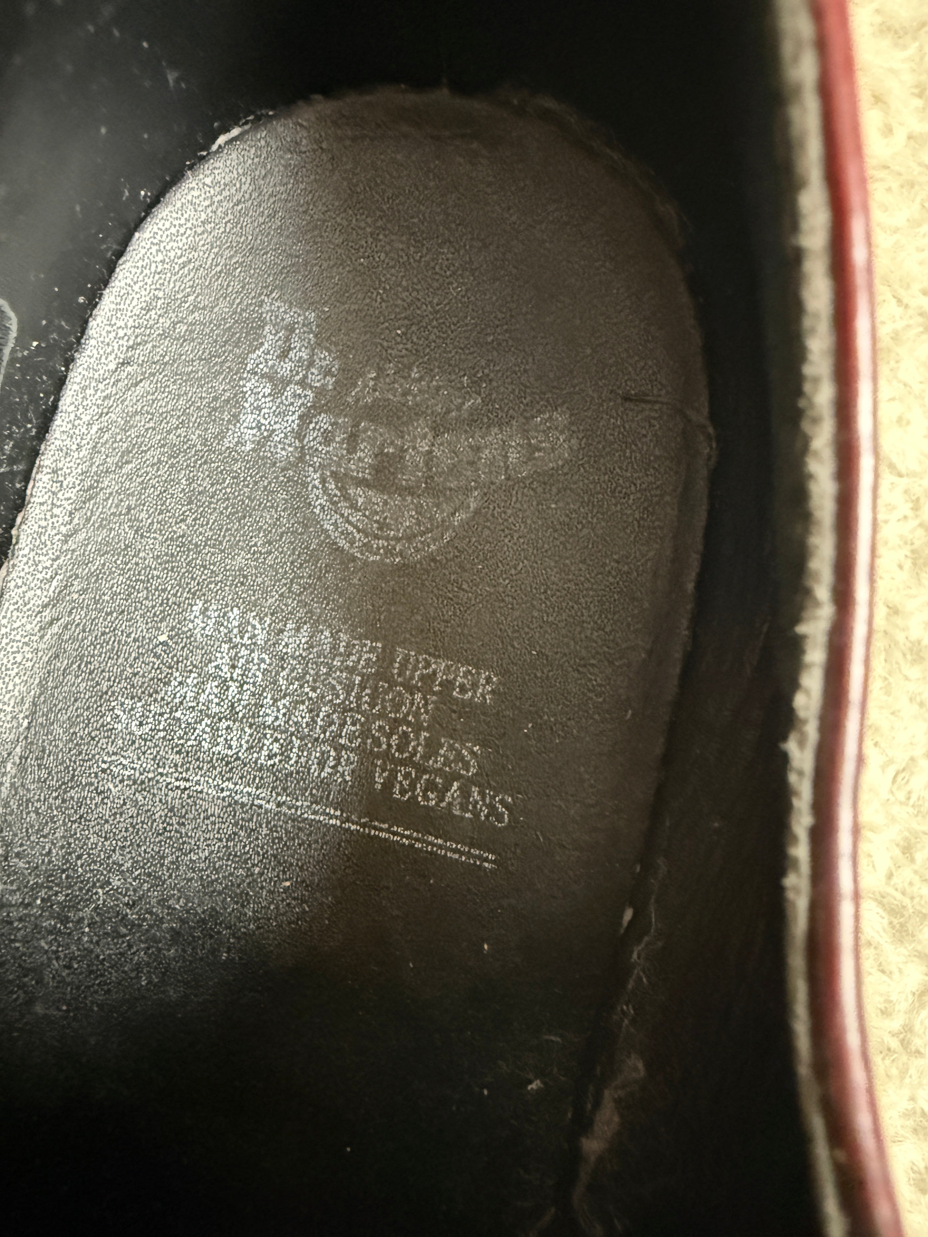 Dr Martens 1461 Cherry Red Leather Shoes UK 4 – Pre-Loved