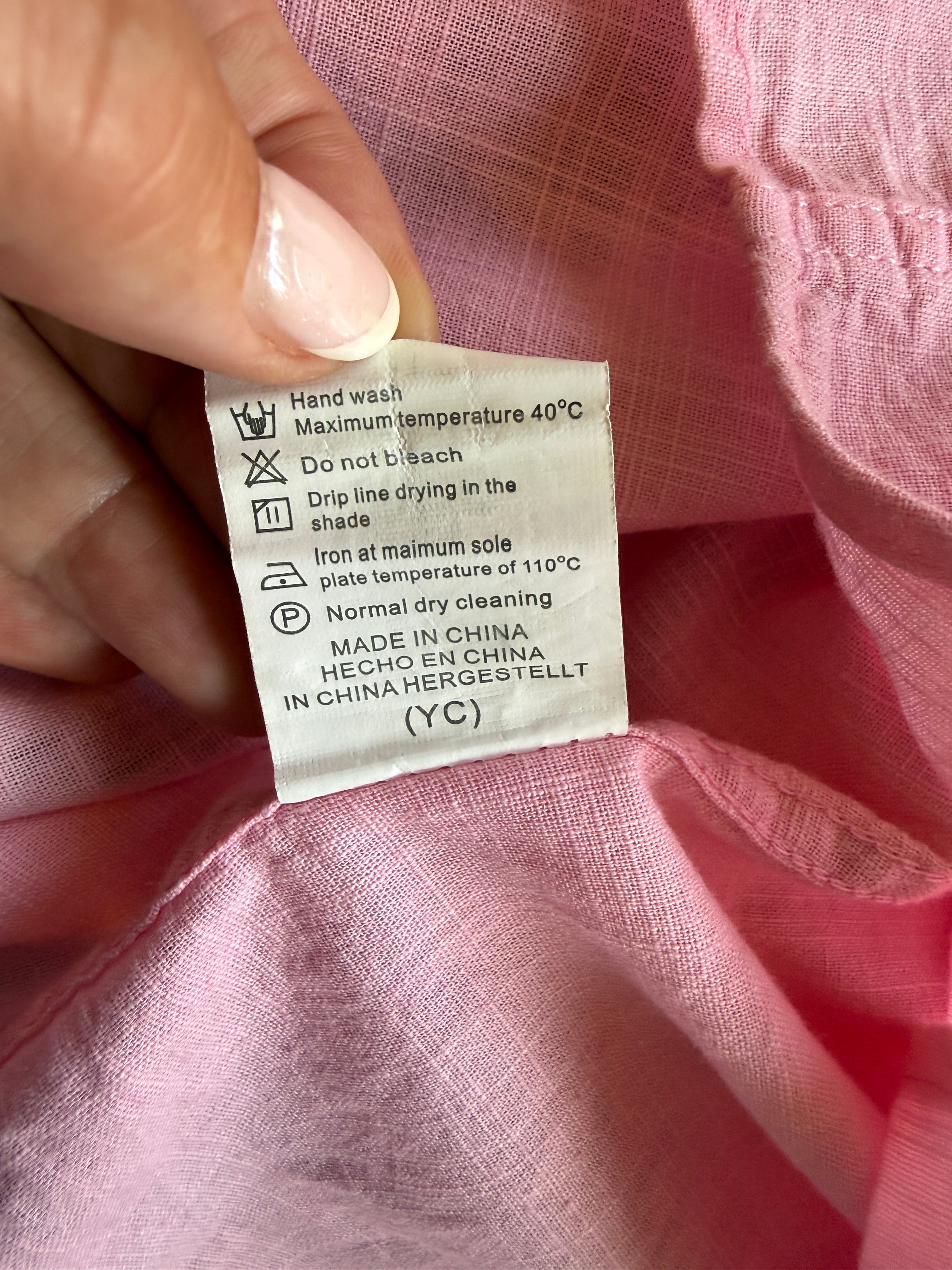 Coofandy Pink Short Sleeve Shirt XL – Preloved