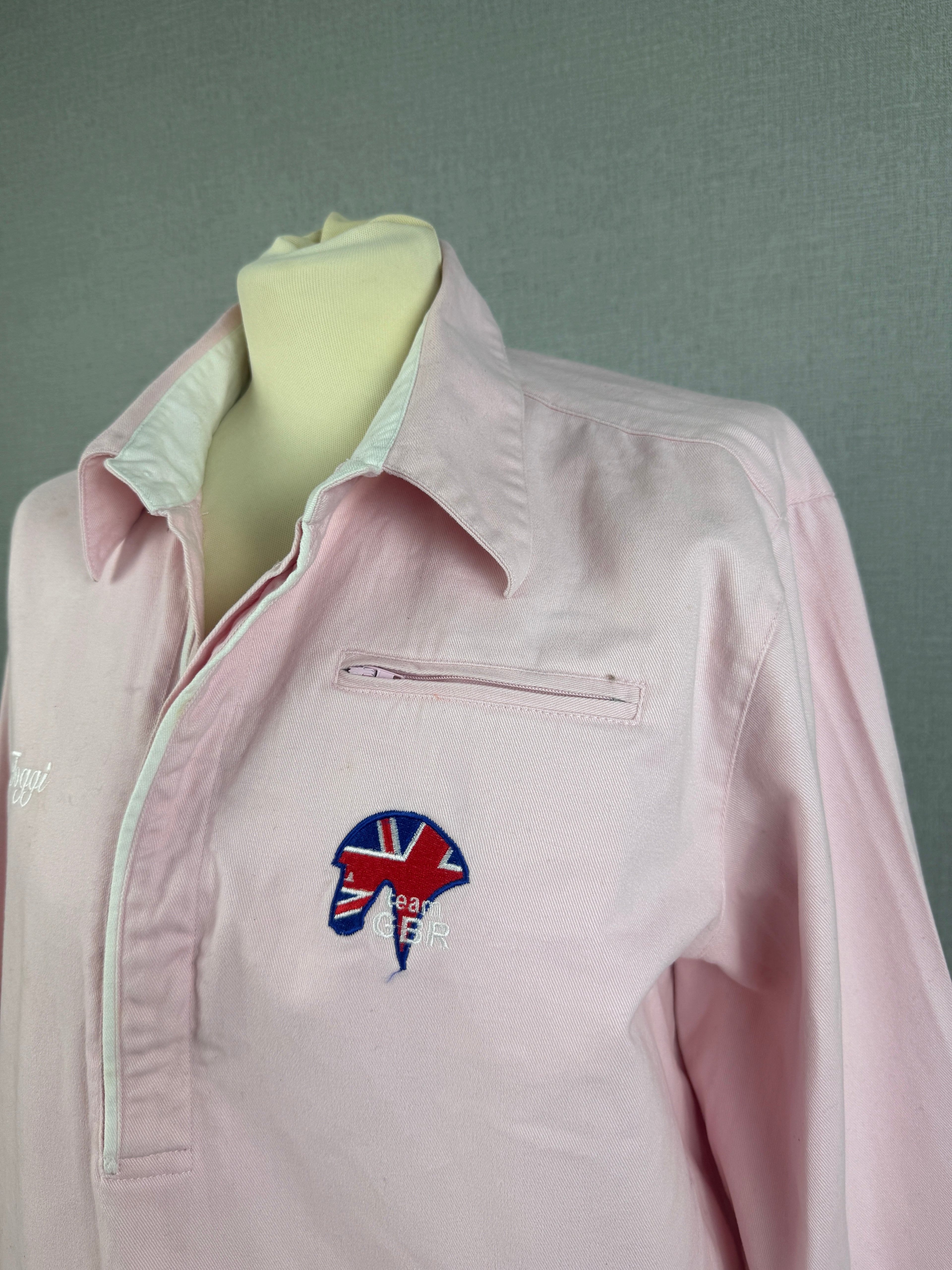 Toggi Xtreme Team GBR Pink Rugby Shirt UK 14 – Preloved