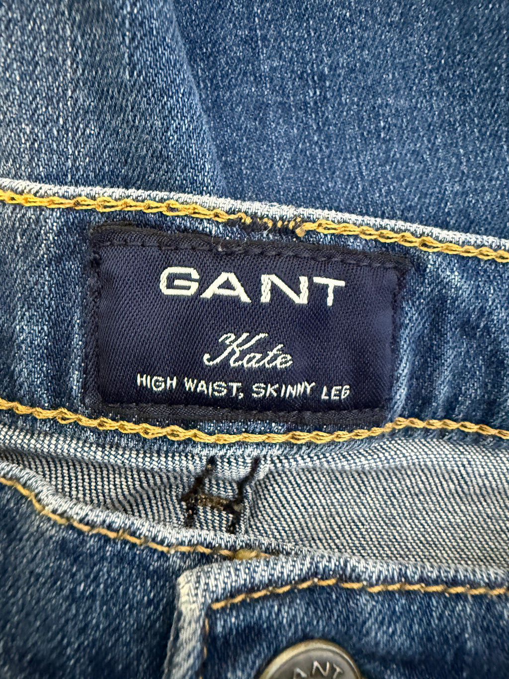 GANT Kate High Waist Skinny Jeans W30 L30 – Pre-Loved