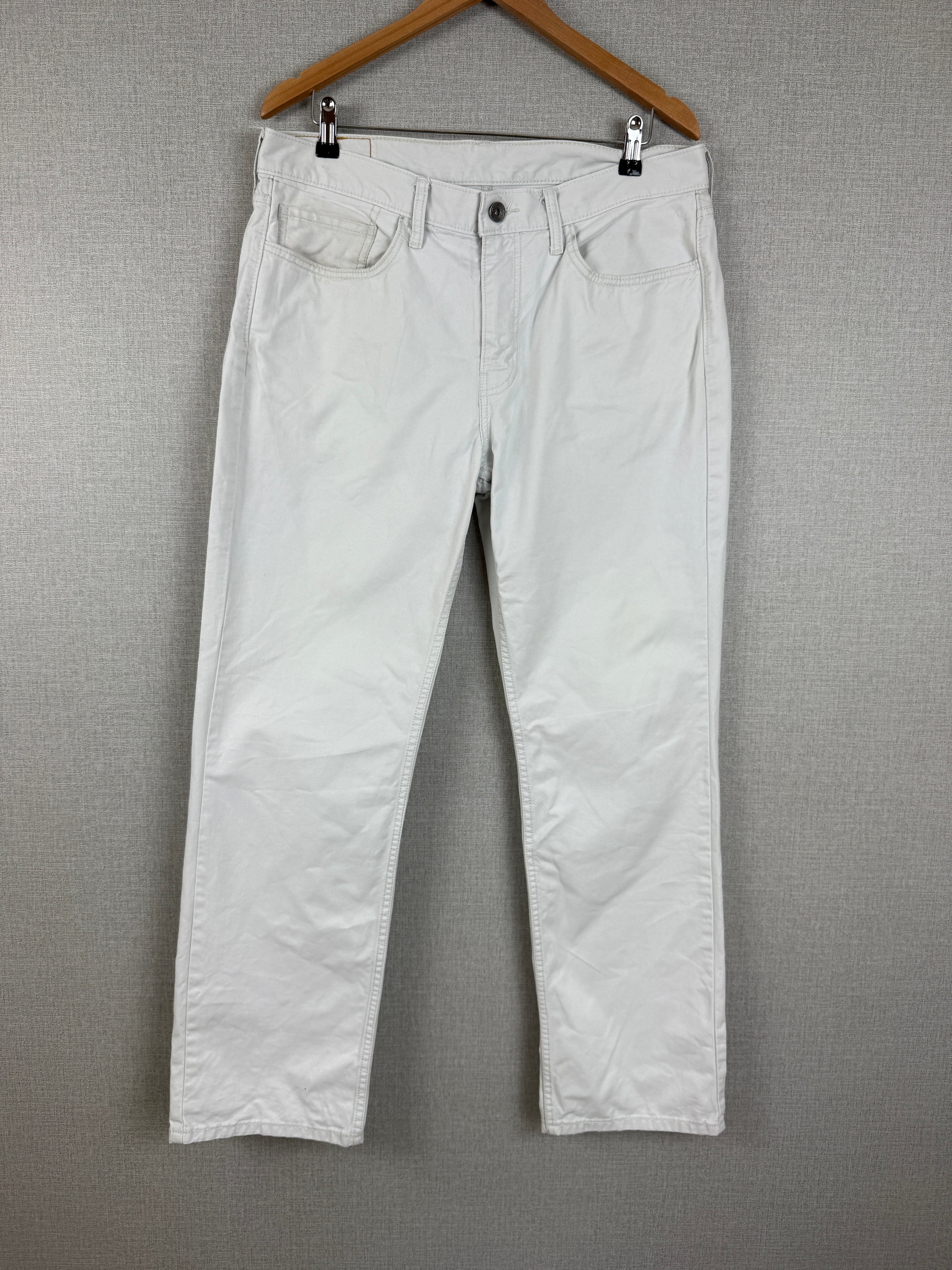 Levi's 514 Pale Blue Straight Leg Jeans W36 L32 - Preloved