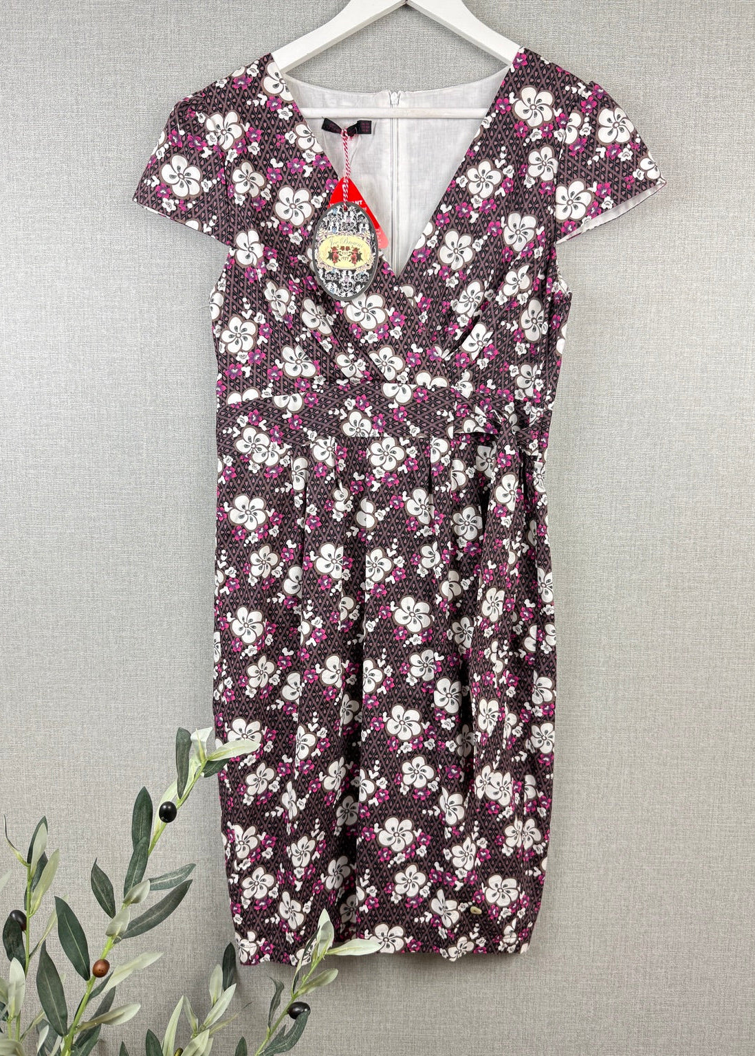 Joe Browns Floral Wrap Style Dress UK 14 – BNWT