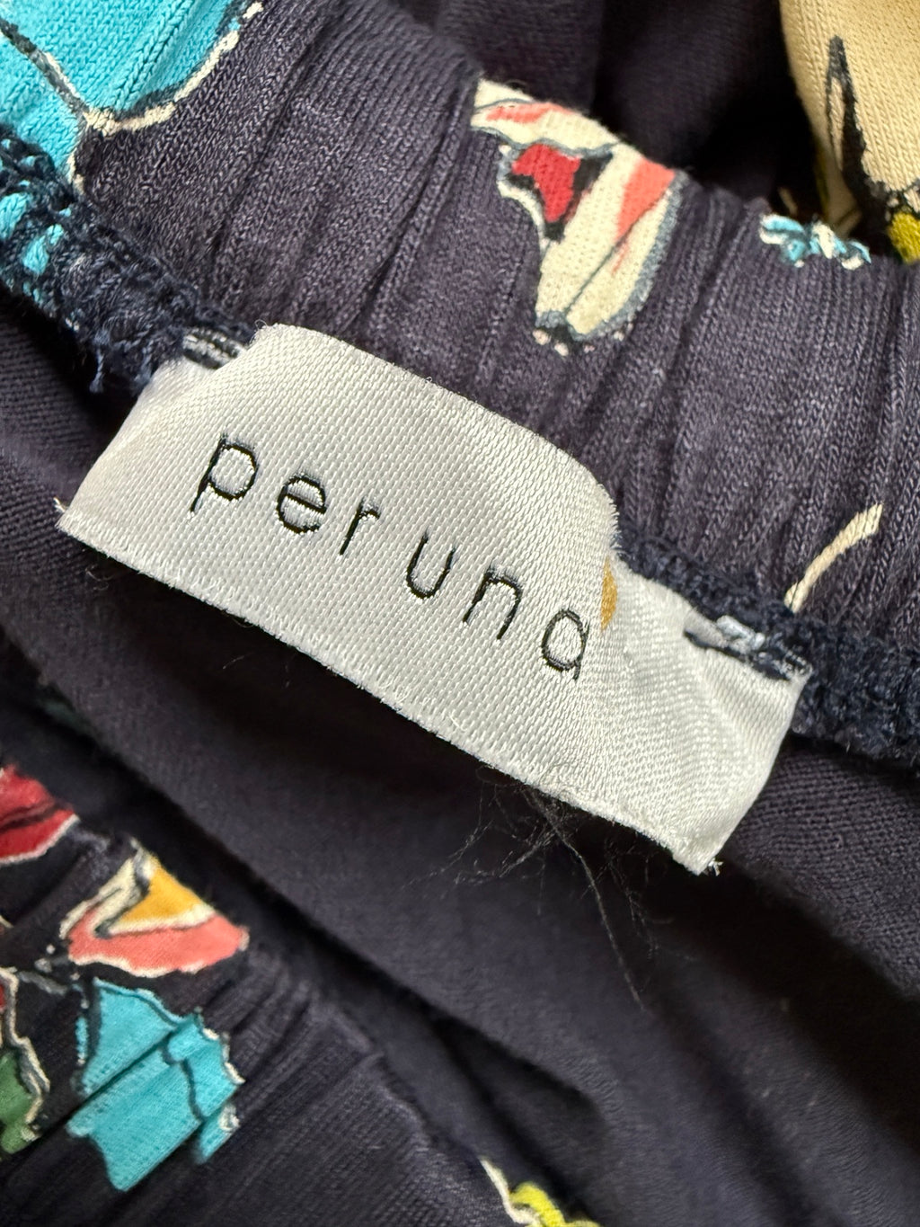 Per Una Navy Floral Bandeau Maxi Dress UK 10 - Pre-loved